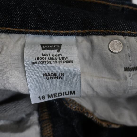 Levi's Perfectly Slimming Bootcut 512 Jeans Womens 16 - Picture 10 of 11